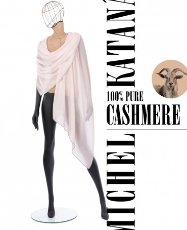 Палантин Унисекс Jq.CASH40_24-JAQUARD-1/ROS